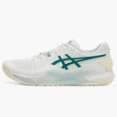Asics Gel-resolution 9 White Pitch Green