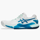 Asics Gel-resolution 9 White Teal Blue (women's)