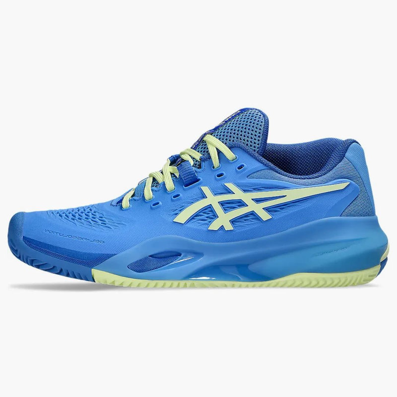 Asics Gel-resolution X Clay Blue Coast Huddle Yellow (women's)