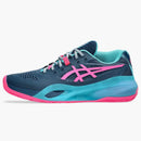 Asics Gel-resolution X Padel Mako Blue Hot Pink