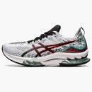 Asics Kinsei Blast White Black Red Aqua