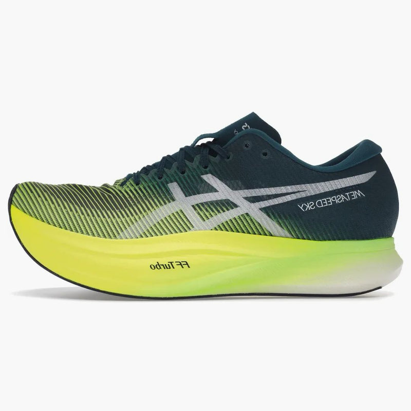 Asics Metaspeed Sky+ Velvet Pine Safety Yellow
