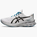 Asics Novablast 2 White Black Blue