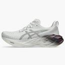 Asics Novablast 4 Platinum Real White Pure Silver (women's)