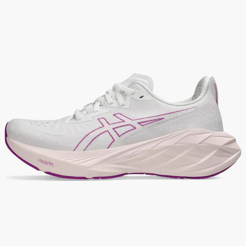 Asics Novablast 4 White Soothing Sea (women's)