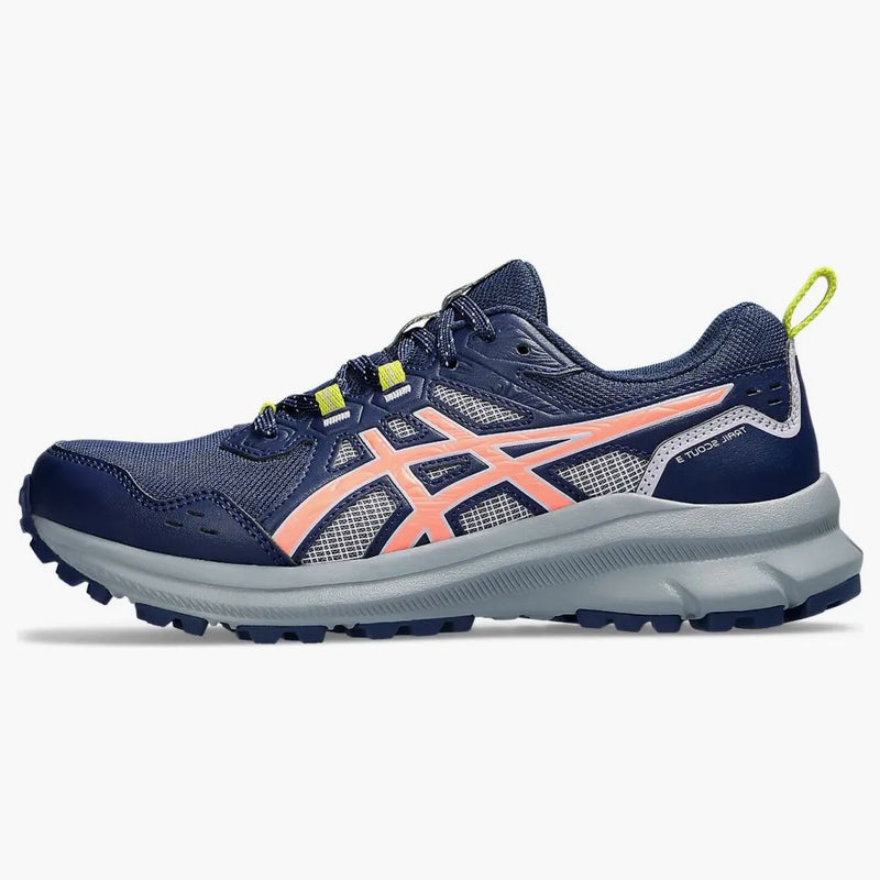 Asics Trail Scout 3 Blue Expanse Sun Coral (women's)