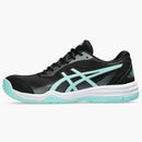 Asics Upcourt 5 Black Illuminate Mint (women's)