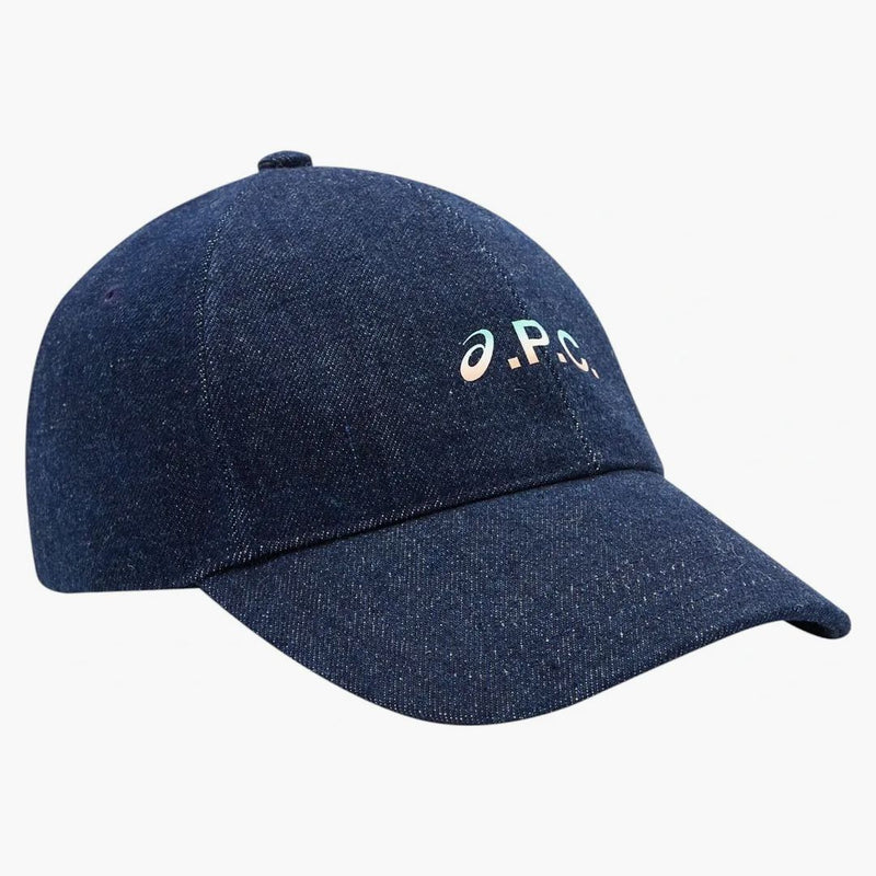 Asics X Apc Charlie Baseball Cap Indigo