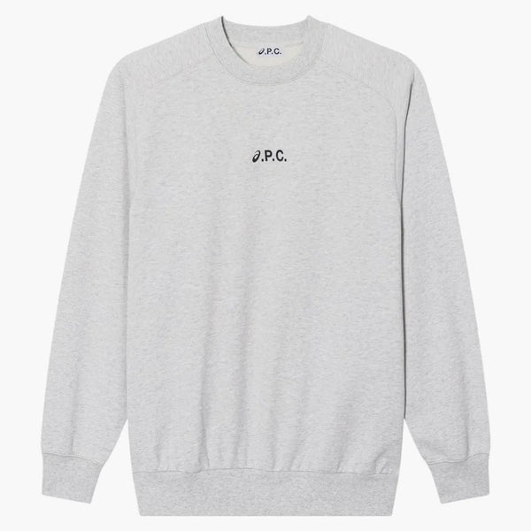 Asics X Apc Lake Sweatshirt Pale Heather Gray