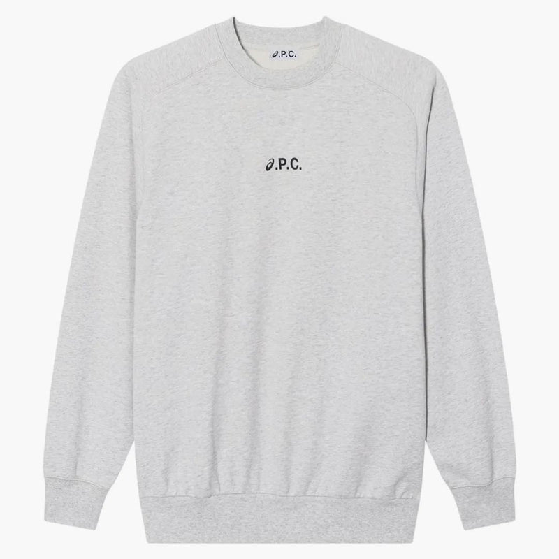 Asics X Apc Lake Sweatshirt Pale Heather Gray