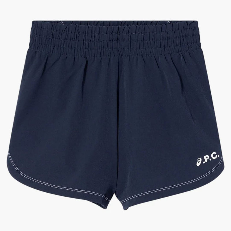 Asics X Apc On Court 2 In 1 Shorts Dark Navy Blue