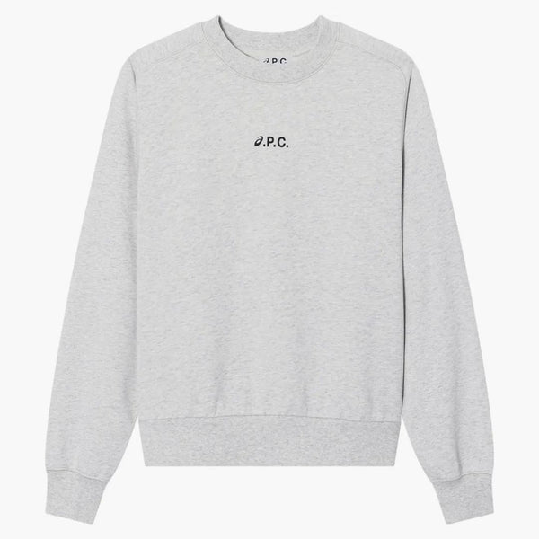 Asics X Apc Stone Sweatshirt Pale Heather Gray