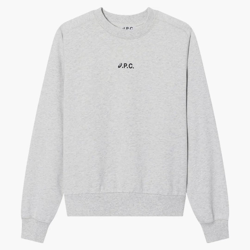 Asics X Apc Stone Sweatshirt Pale Heather Gray