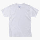 Aape X Mitchell & Ness Golden State Warriors Tea White