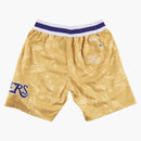 Aape X Mitchell & Ness Los Angeles Lakers Shorts Gold