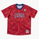 Aape X Mitchell & Ness New Jersey Nets BP Jersey Red