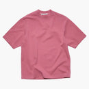 Acne Studios Contrast Stamped Logo T-shirt Old Pink