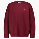 Acne Studios Crewneck Sweater Cherry Red
