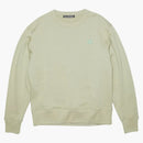 Acne Studios Face Patch Crewneck Sweatshirt Eucalyptus Green
