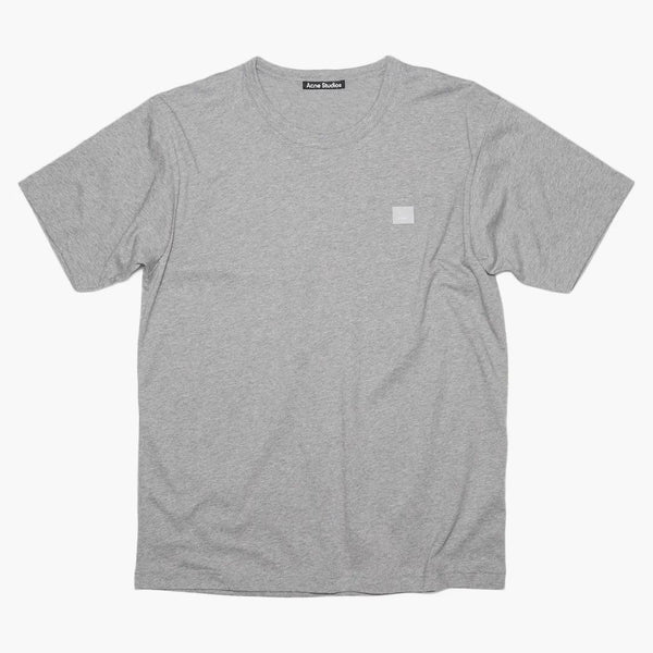 Acne Studios Lightweight Nash Face T-shirt Light Grey Melange