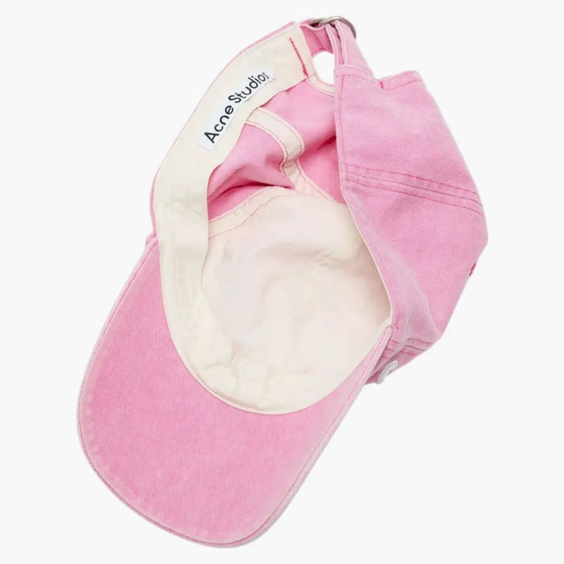 Acne Studios Logo Baseball Cap Bubble Pink