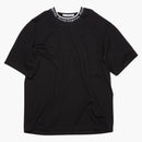 Acne Studios Logo Rib T-shirt Black