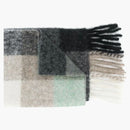 Acne Studios Multi Check Scarf Green/grey/black
