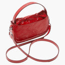 Acne Studios Multipocket Patent Micro Bag Red