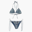 Acne Studios Printed Bikini Denim Blue