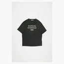 Acne Studios Relaxed Fit Logo T-shirt Faded Black