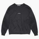 Acne Studios Stamp Logo Sweatshirt Black