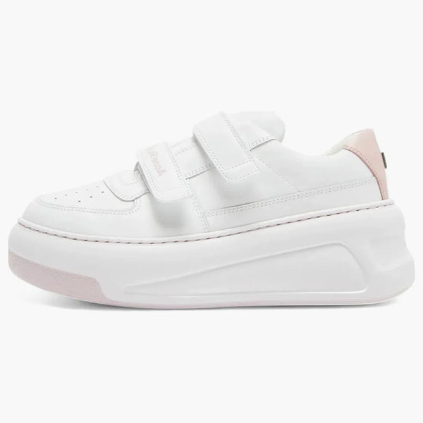 Acne Studios Steffey U Friend Raise Sneakers Optic White Pink (women's)