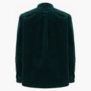 Acne Studios Velvet Shirt Night Green