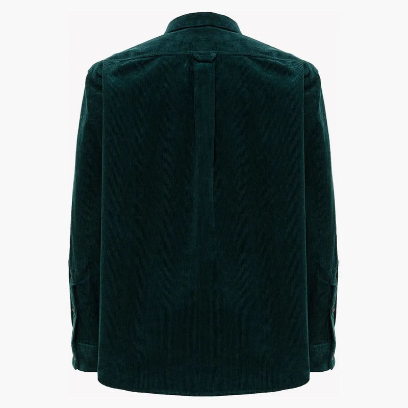 Acne Studios Velvet Shirt Night Green