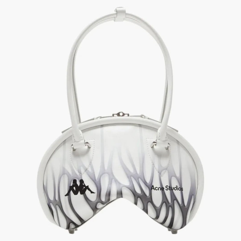 Acne Studios X Kappa Bowlina Mini Shoulder Bag White