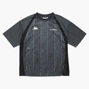 Acne Studios X Kappa Logo T-shirt Anthracite/black