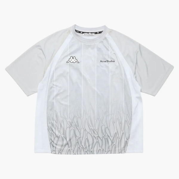 Acne Studios X Kappa Logo T-shirt Grey/dark Grey