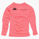 Acne Studios X Kappa Long Sleeve Logo T-shirt Neon Pink