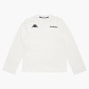 Acne Studios X Kappa Long Sleeve Logo T-shirt White
