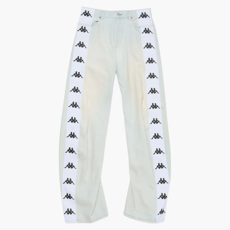 Acne Studios X Kappa Loose Fit 2006f Jeans Light Wash