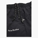 Acne Studios X Kappa Relaxed Fit Shorts Black