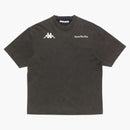 Acne Studios x Kappa T-shirt logo a manica corta nera