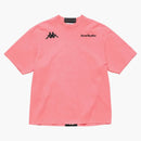Acne Studios X Kappa Short Sleeve Logo T-shirt Neon Pink