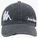 Acne Studios X Kappa Twill Logo Cap Black/white