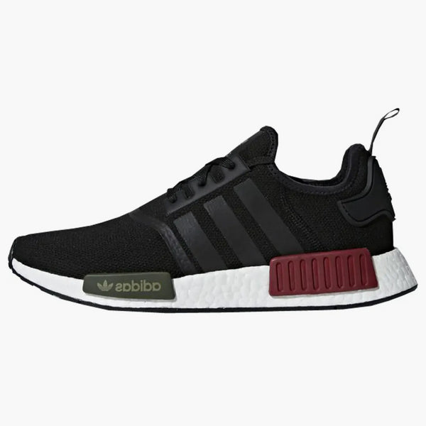 Adidas Nmd R1 Core Black Collegiate Burgundy
