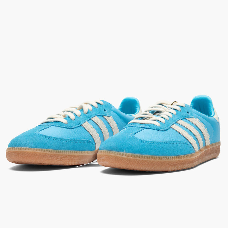 Adidas Samba OG Sporty & Rich Blue Grey Seitenansicht