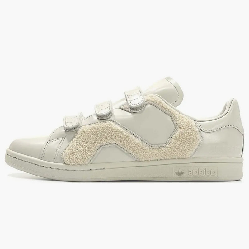 Adidas Stan Smith Raf Simons Comfort Badge Cream White