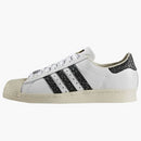Adidas Superstar White Vapour Green Snake