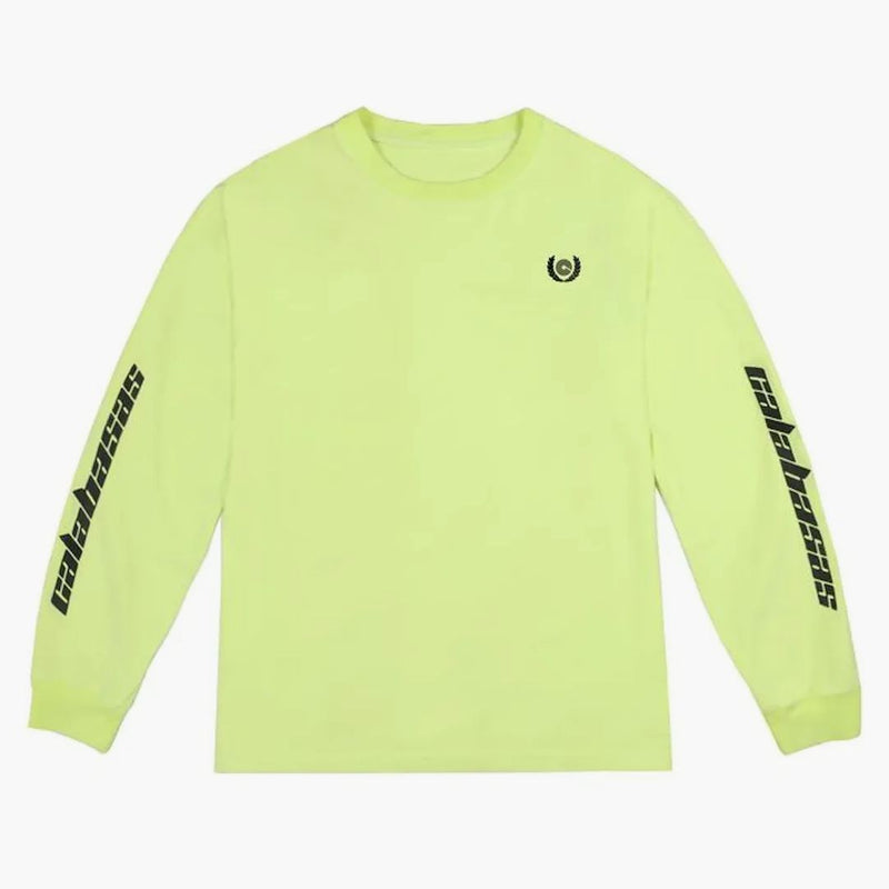 Adidas Yeezy Calabasas Long Sleeves Tee Frozen Yellow