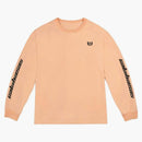 Adidas Yeezy Calabasas Long Sleeves Tea Neon Orange